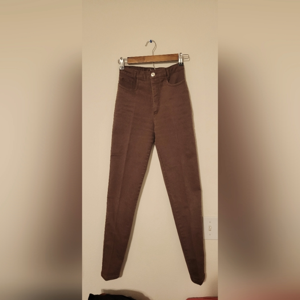 Vertigo Brown Skinny Jeans